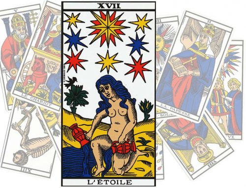 tarot le pendu et lamoureux