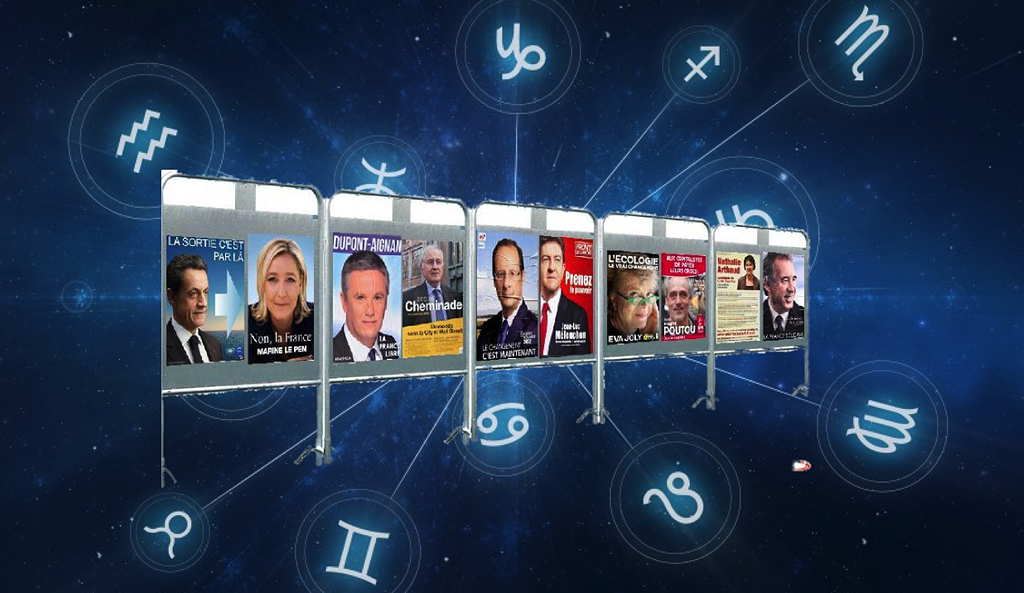 Panorama astral des élections présidentielles 2012