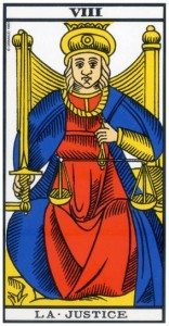 Tarot : La Justice (Arcane VIII)