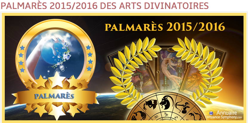 Palmarès 2015 – 2016 – Astrologue -Tarologue