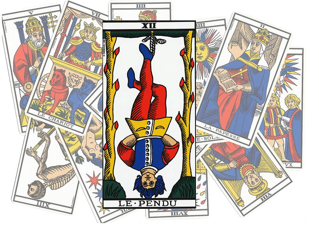 Le tarot de l’art d’aimer : Le Pendu