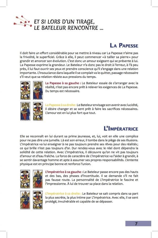 Le tarot de l'art d'aimer