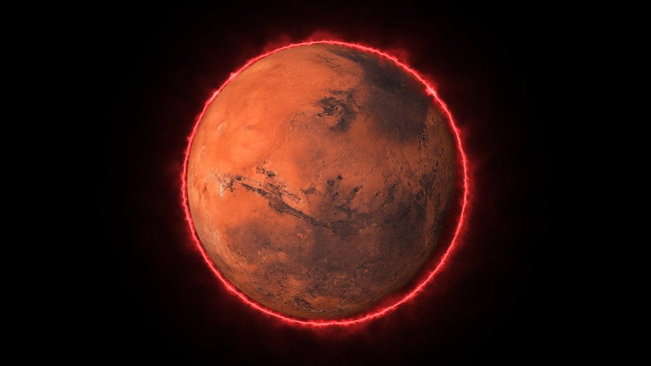 Les transits de Mars en 2022