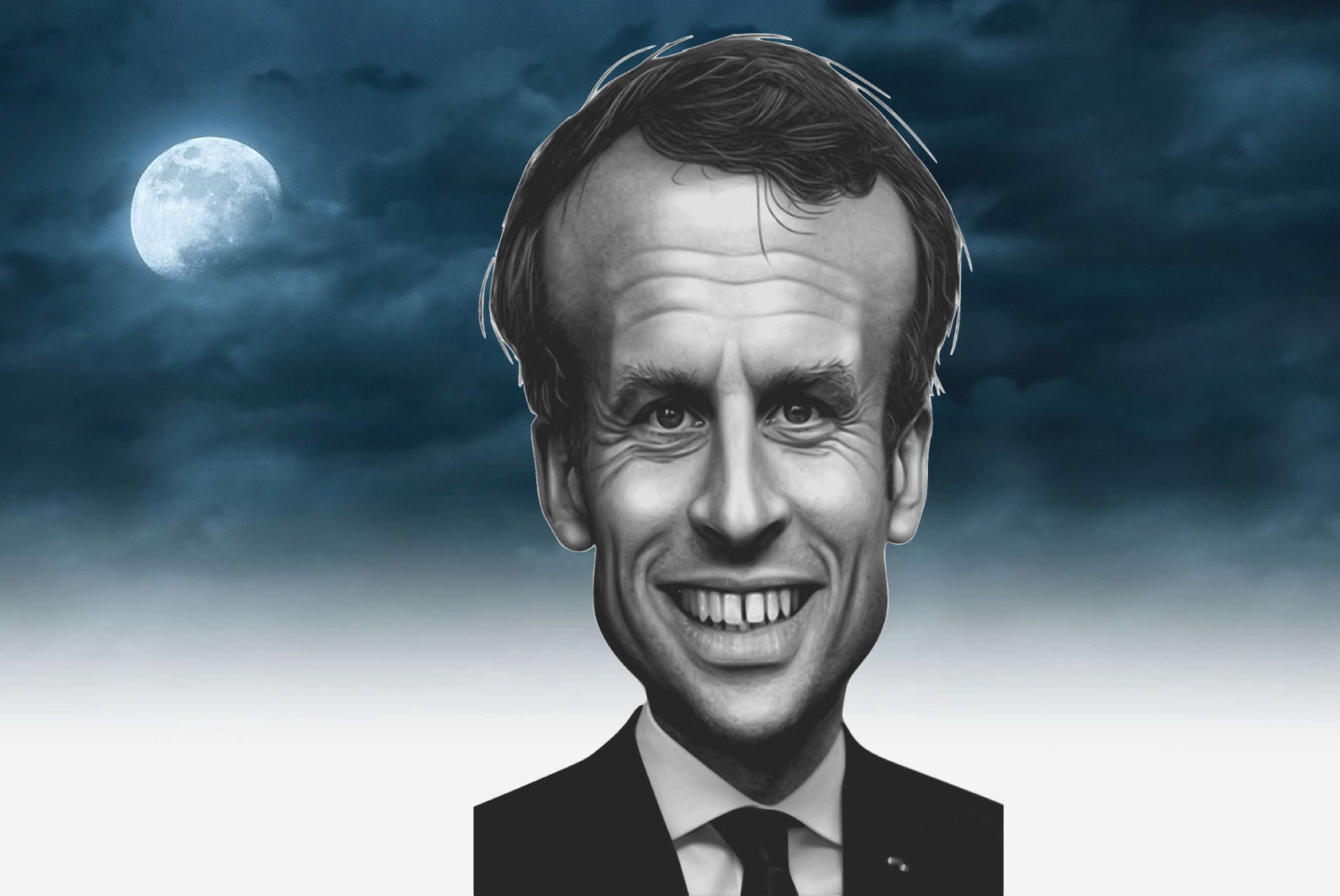 Astro-Politique : E. Macron et la pleine lune du 8/12/2022