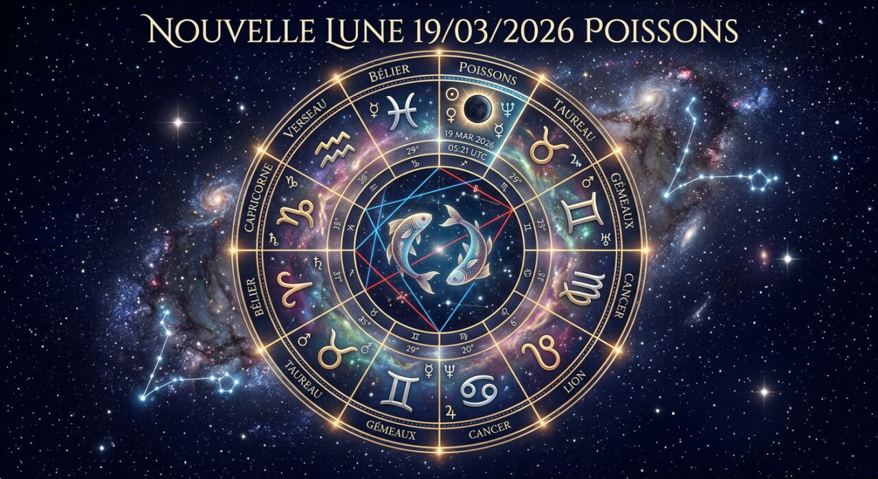 Nouvelle lune du 19 mars 2026