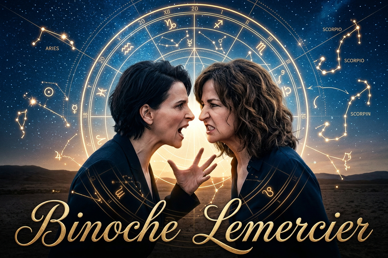 Astro-portrait : J. Binoche & V. Lemercier