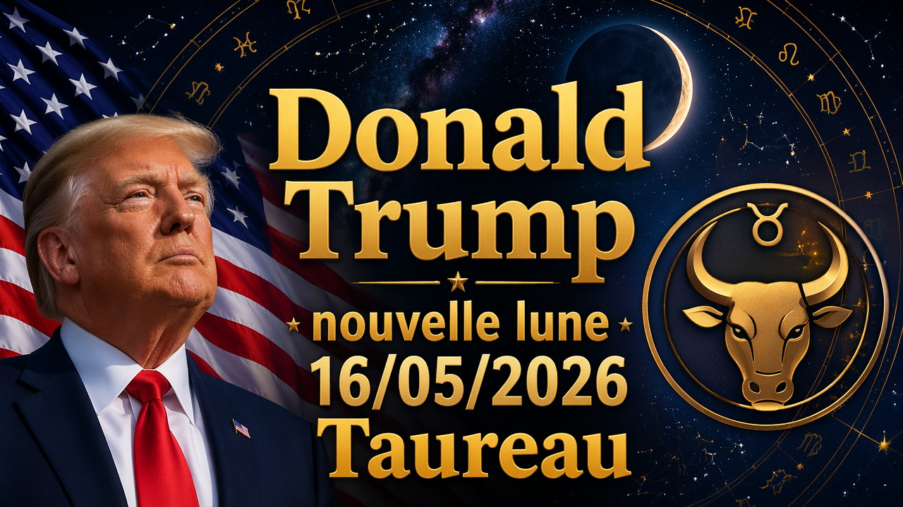 Donald Trump et la nouvelle lune du 16 mai 2026