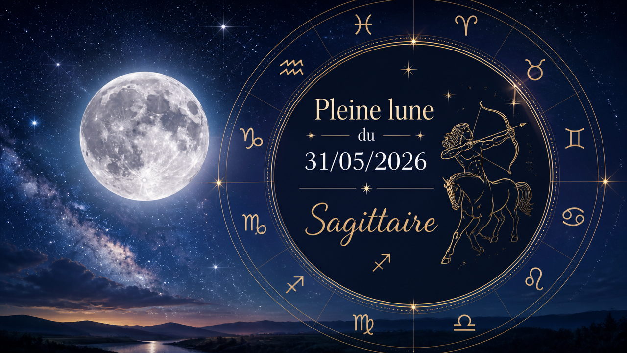 Pleine lune du 31 mai 2026