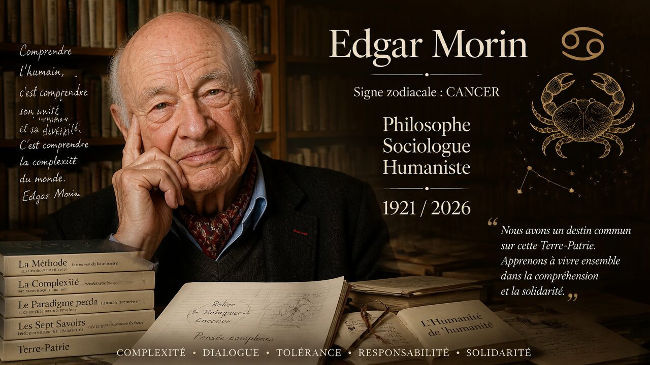 Astro-portrait : Edgar Morin