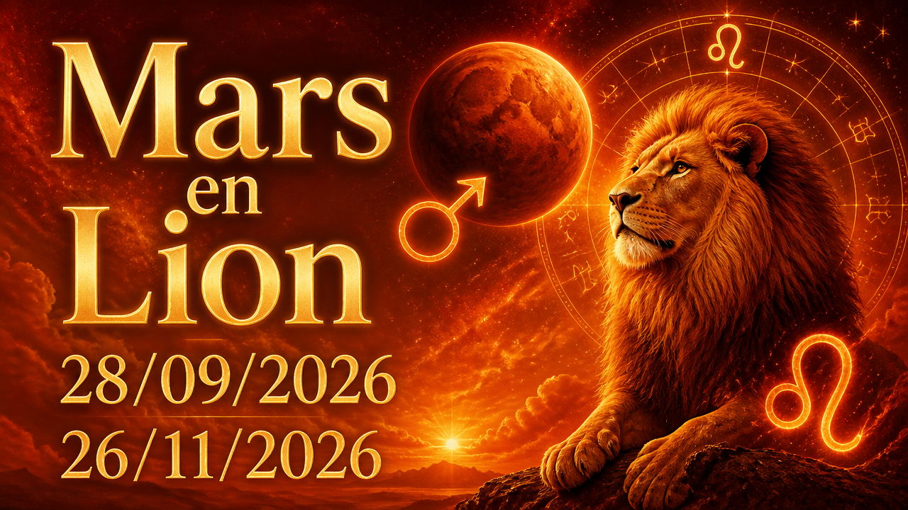 Transit de Mars en Lion du 28/09 au 26/11/2026