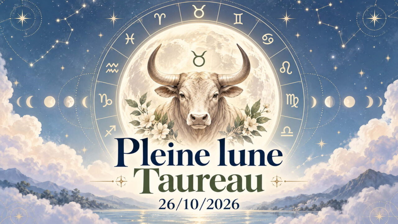 Pleine lune du 26/10/2026 : Taureau