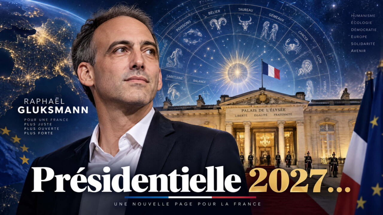 Astro-politique : Raphaël Glucksmann – Présidentielle 2027…